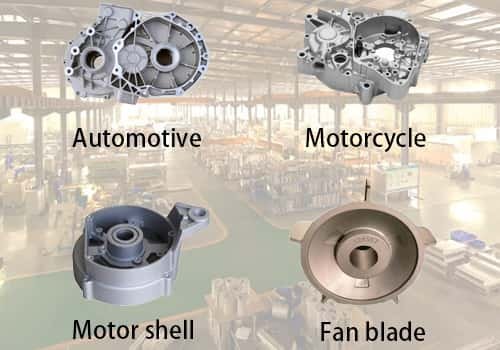 die casting Application Industries