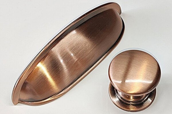 Brushed Copper Handles