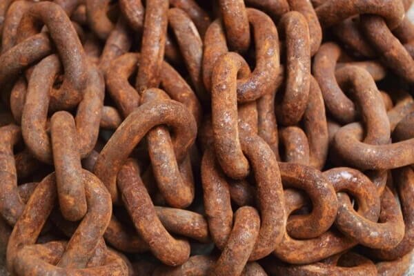 Rusted Iron Chains
