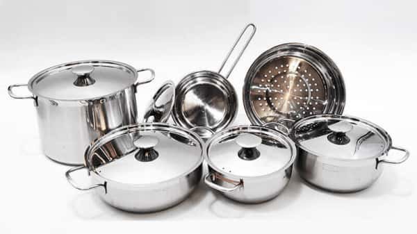 SS 18-8 Steel Kitchenware